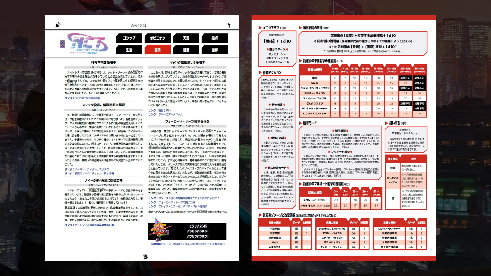 サイバーパンクRED データパック＆スクリーン・セット（PDF版） | CCFOLIA
